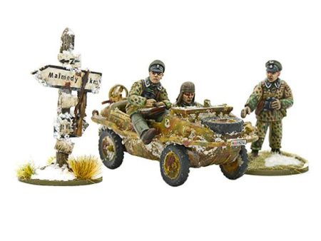 Waffen-SS Schwimmwagen diorama (winter) For Discount