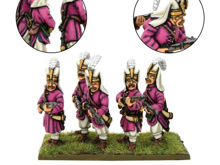 Ottoman Janissary Arquebusiers advancing Cheap