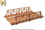 Warren Truss Bridge - double track Hot on Sale