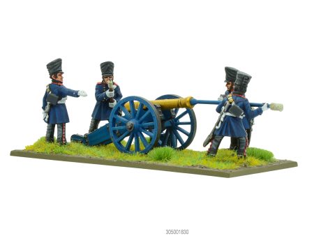 Napoleonic Prussian Horse Artillery with 6-pdr (1813-1815) For Cheap