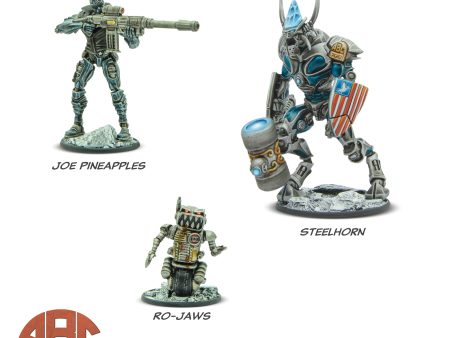 ABC Warriors: Joe Pineapples, Steelhorn & Ro-Jaws For Sale