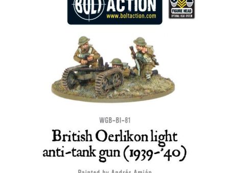 British Oerlikon light anti-tank gun (1939-40) on Sale