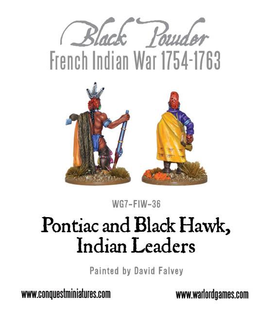 Pontiac & Black Hawk, Indian leaders Cheap