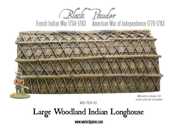 Large Woodland Indian Longhouse Online