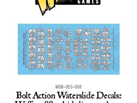 Waffen-SS Licence plates decal sheet Discount