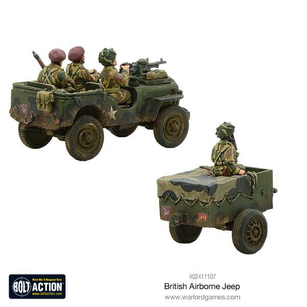 British Airborne Jeep & Trailer Online Sale