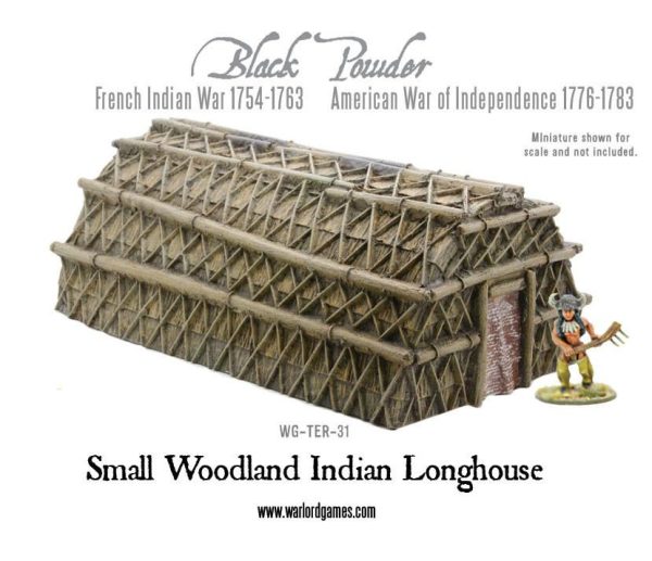 Small Woodland Indian Longhouse Online Hot Sale