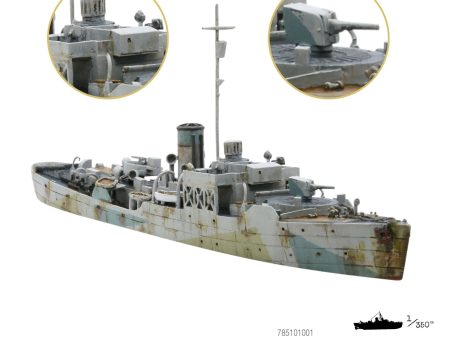 Cruel Seas: Flower-class Corvette Hot on Sale