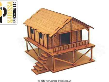 Woven Palm Style Village House Discount