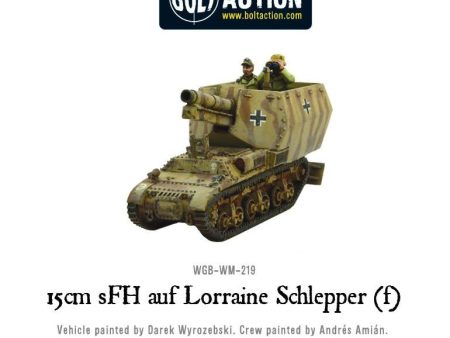 15 cm sFH auf Lorraine Schlepper(f) For Sale