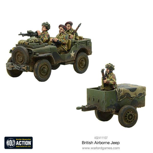 British Airborne Jeep & Trailer Online Sale