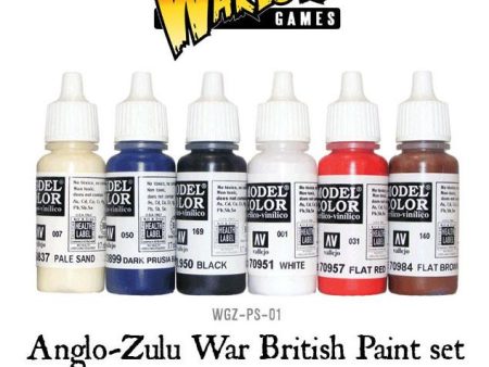 Anglo-Zulu War: British Paint Set on Sale