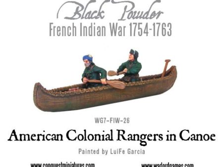 American Colonial Rangers in Canoe Supply