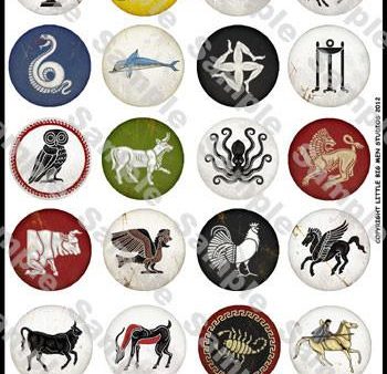 Greek Hoplite shield designs 1 For Sale