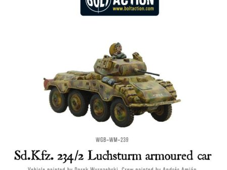 Sd.Kfz 234 2 Luchsturm armoured car Supply