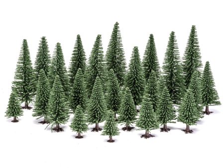 Fir Trees (5cm - 14cm) x 20 assorted trees Sale