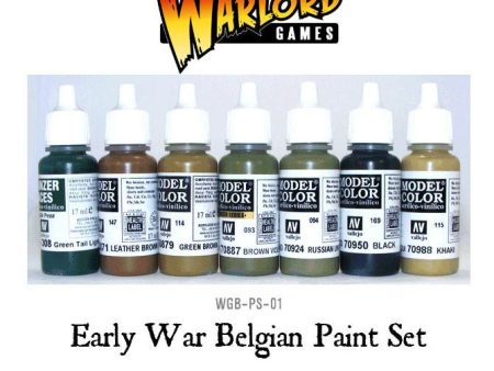 Early War Belgian Paint Set Online Hot Sale