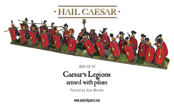 Caesarian Romans with pilum Supply