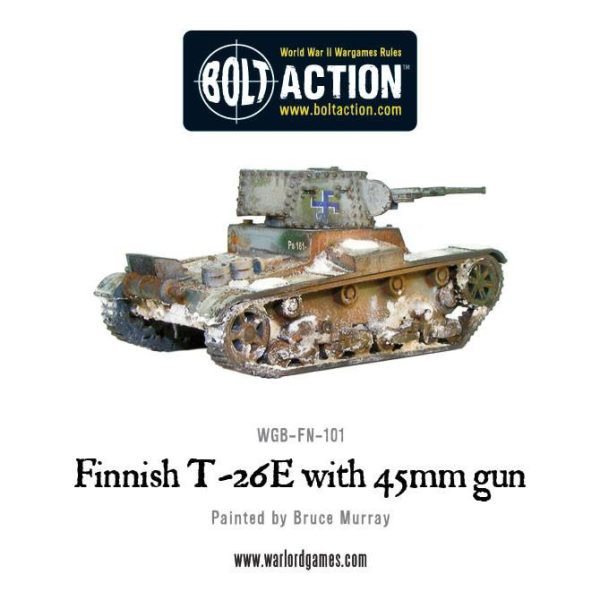 Finnish T-26-E Vickers 6-tonner with 45mm gun For Sale