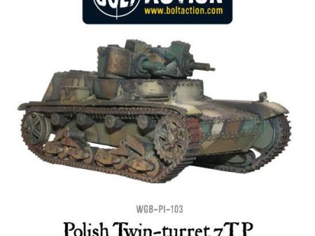 Twin-turreted Polish 7TP tank For Discount