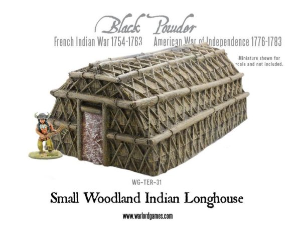 Small Woodland Indian Longhouse Online Hot Sale