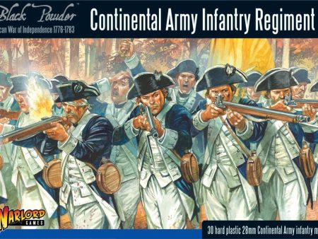 Continental Infantry Regiment (Plastic Box) Online Sale