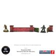 Pre-painted WW2 Normandy Walls with Gate (low) Online now