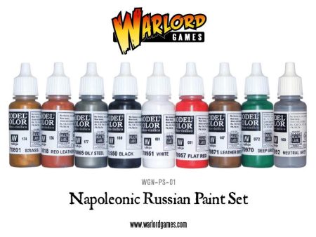 Napoleonic Russian Paint Set on Sale