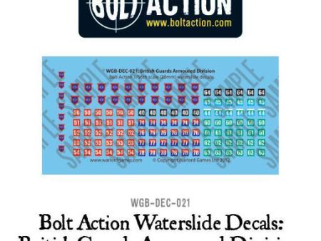 British Guards Armoured Division decal sheet Online Hot Sale