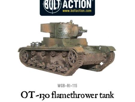 OT-130, flamethrower tank Online