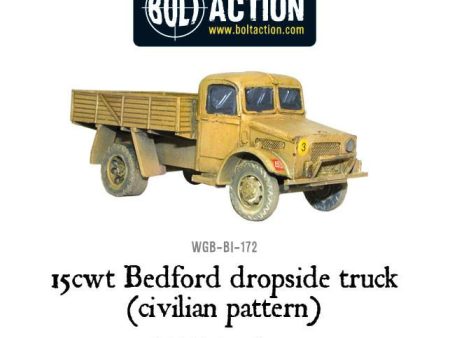 15cwt Bedford dropside truck (civilian pattern) on Sale