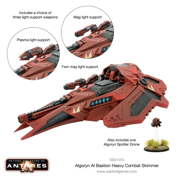 Algoryn AI Bastion heavy combat skimmer For Sale