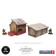 Pre-painted WW2 Normandy Small Sheds with Dovecote For Sale