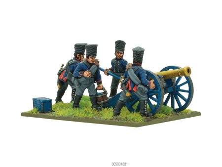 Napoleonic Prussian Foot Artillery with 6- or 12-pdr (1813-15) For Discount