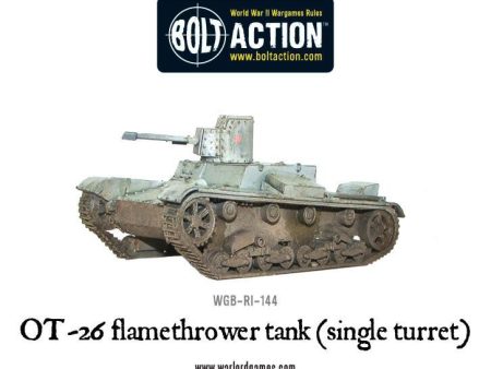 OT-26 flamethrower tank (single turret) Online Hot Sale