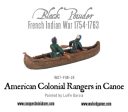 American Colonial Rangers in Canoe Supply