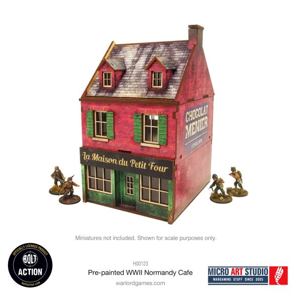 Pre-painted WW2 Normandy Cafe Online Sale