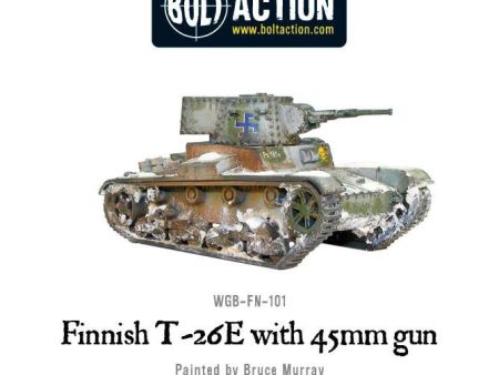 Finnish T-26-E Vickers 6-tonner with 45mm gun For Sale