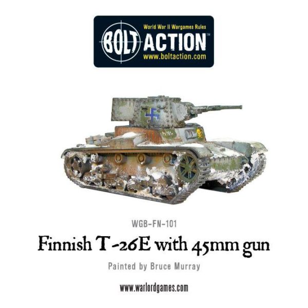 Finnish T-26-E Vickers 6-tonner with 45mm gun For Sale