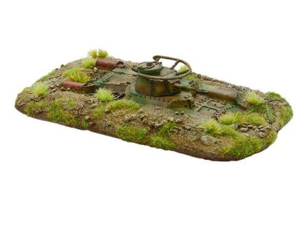 Dug-in Type 97 Chi-Ha medium tank Supply