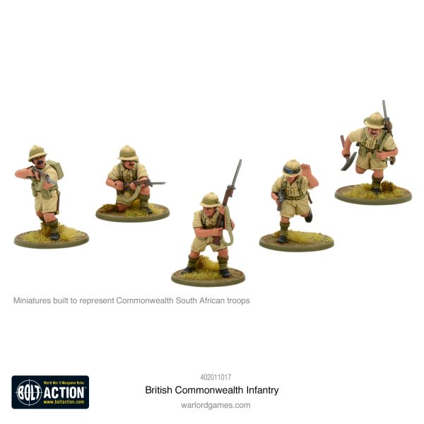 British Commonwealth Infantry For Sale