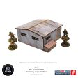 Pre-painted WW2 Normandy Large Tin Shed Cheap