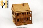 North American Plantation House with Porch and Balcony For Cheap