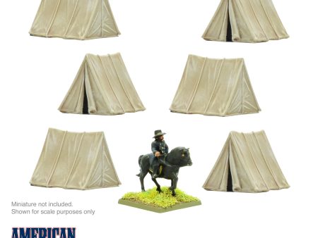 Black Powder Epic Battles: ACW A-frame Tents Online Hot Sale