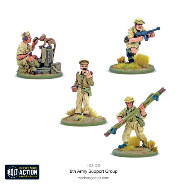 8th Army support group Hot on Sale