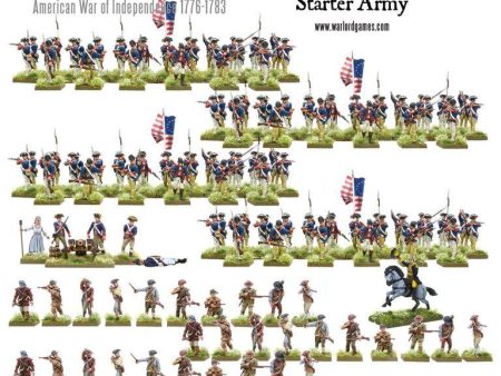 American War of Independence Continental Army starter set Online now