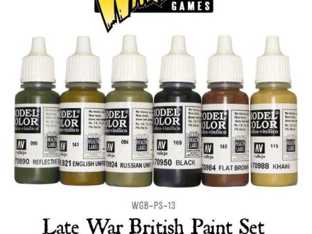 Late War British Paint Set For Cheap