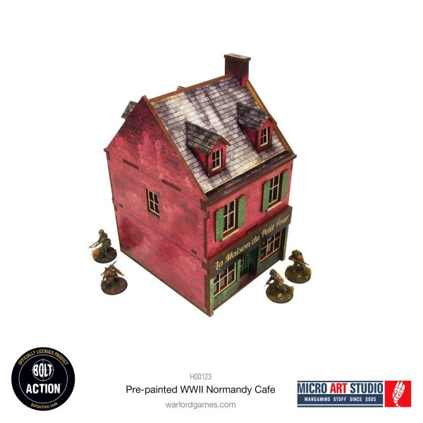 Pre-painted WW2 Normandy Cafe Online Sale