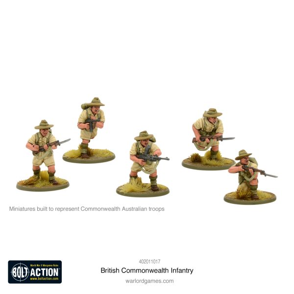 British Commonwealth Infantry For Sale