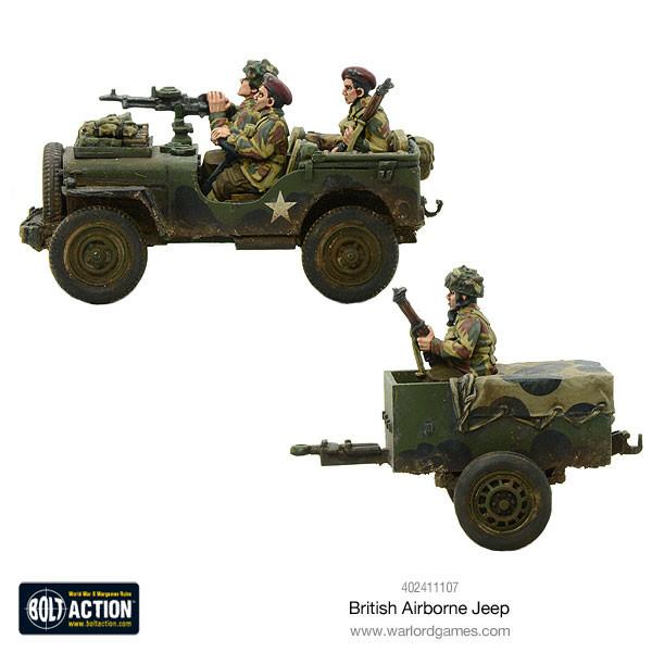 British Airborne Jeep & Trailer Online Sale